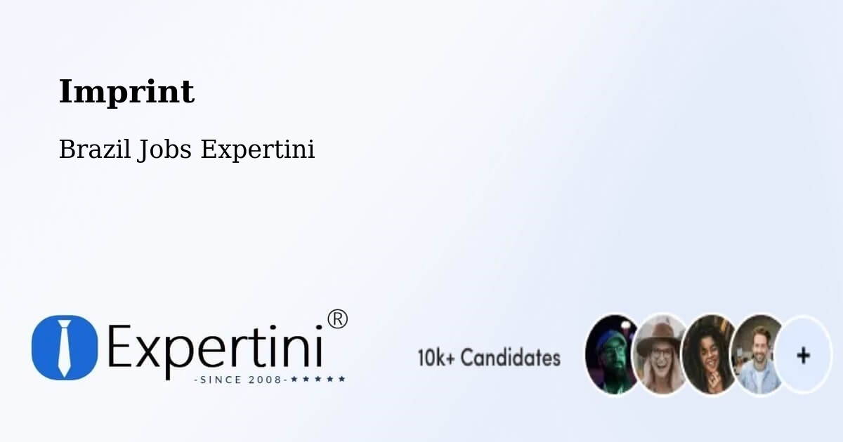 Imprint – Verê - Brazil Jobs Expertini